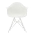 Cadeira de Braços em Plástico Eames DAR / Base Branca